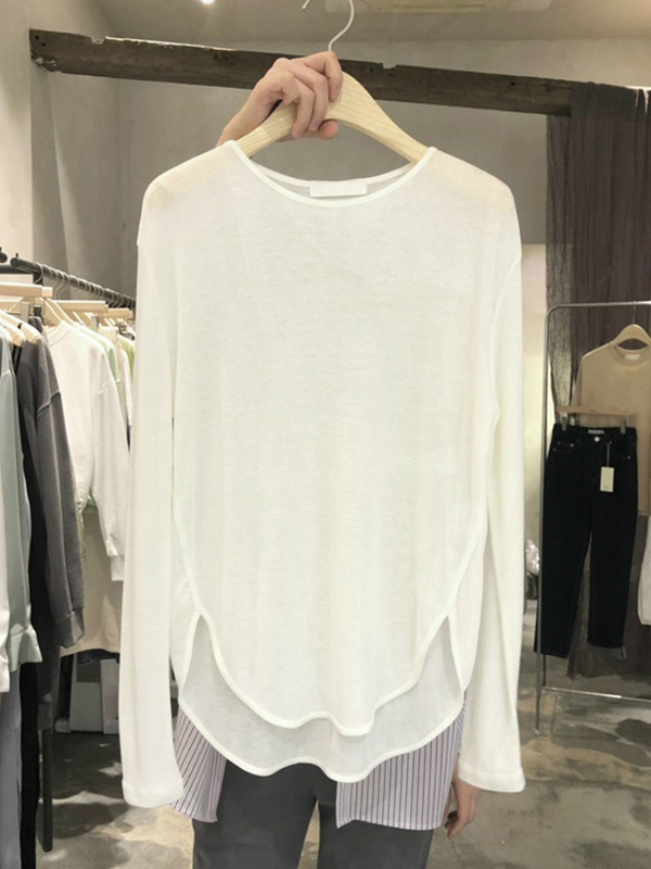 Yoga Outerwear Long-Sleeved Sports T-Shirt, Thin, Quick-Drying, Loose-Fitting, Hip-Covering Fitness Wear for Women, Breathable Top with Slits