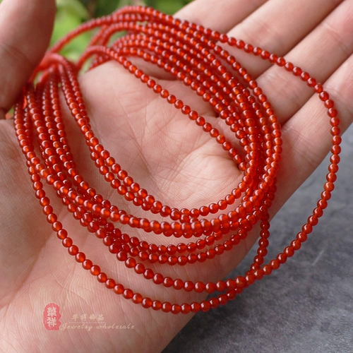 Натуральный 3 мм маленький шарик с бисером с бисером кристаллической растяжение камень белый сосновый синий рисунок камень порошкообразной красный рисунок Diy рассыпание бусинки