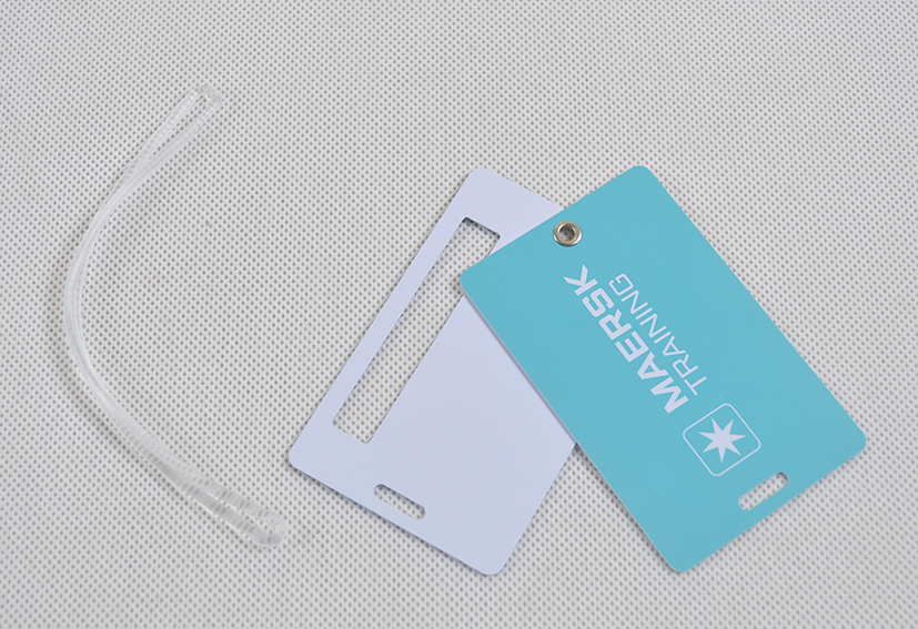 Professional Production Hard PVC Luggage Card Advertising Luggage Card Luggage Card