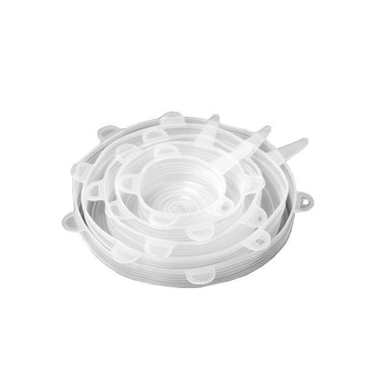 Food-grade silicone fresh-keeping lid, universal bowl lid, sealing film lid, household multi-functional universal insurance stretching artifact