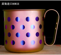 Japan HORIE imported pure titanium mug making tea cup coffee kefir drinking water creative childrens gift