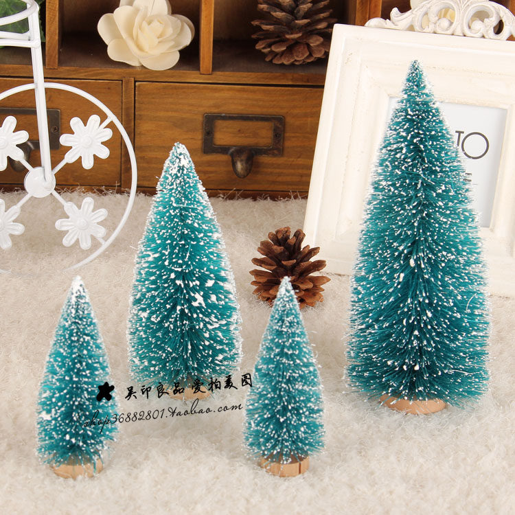 Full 58 Simulation Mini Christmas Tree Christmas Cedar Shooting Prop Decoration Photography Prop Decoration