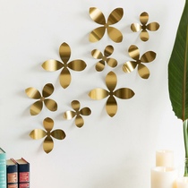 Canada Umbra WALLFLOWER metal flowers nine sets pure metal sheet stereo 3D wall decoration