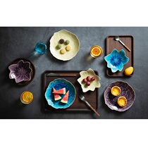 Japanese native AITO KATACHI flower flower shape petal dish M petal dish dish dish dish dish dish dish