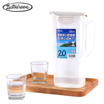 Japan Import Cold Kettle Heatproof Plastic Cool Kettle Open Water Bottle Flower Teapot large capacity Water to pour hot water
