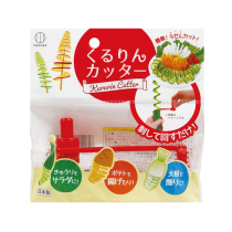 Japan imported multifunctional vegetable cutter manual creative fruit and vegetable roll flower machine Cucumber Potato slicer hand pull style