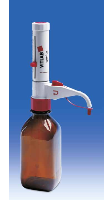 进口瓶口分液器 德国VITLAB，Genius 0.5-5ML瓶口分液器，移液器