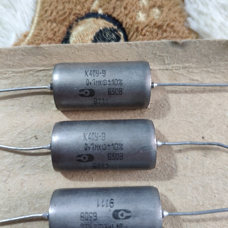New Soviet Union 0 1UF 630V oil-immersed coupling capacitor