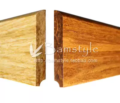 (Crown)Heavy bamboo skirting board Wall base--16 5 yuan meters