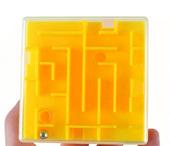 Lớp học mê cung đầu tiên khối 3D mê cung phát triển đồ chơi trí thông minh giáo dục sớm câu đố đồ chơi trẻ em người lớn đồ chơi thông minh - bộ puzzlia xếp hình ip chữ nhật