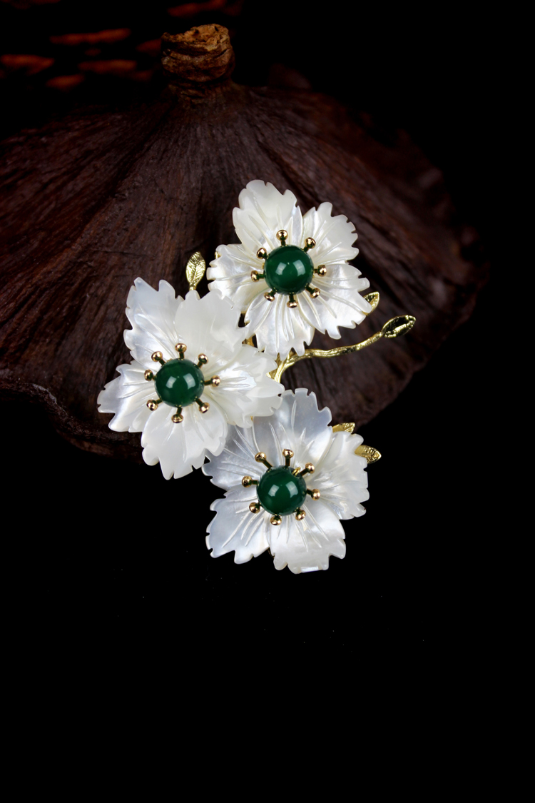 Broche en Nacre - Ref 1185651 Image 8