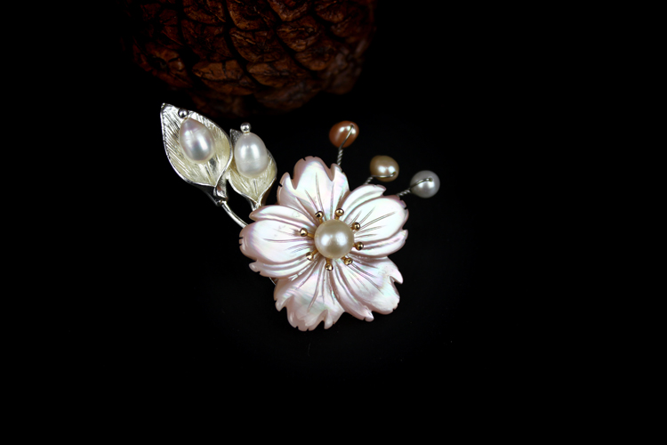 Broche en Nacre - Ref 1173138 Image 7