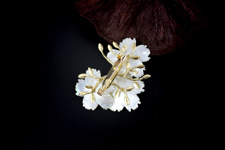 Broche en Nacre - Ref 1185651 Image 9
