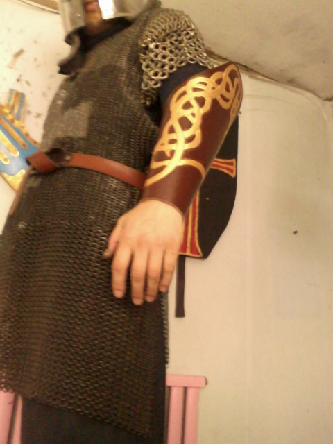 The Viking Warriors' Snake Care Arm 4MM thick and hard skin (a pair) also single for sale