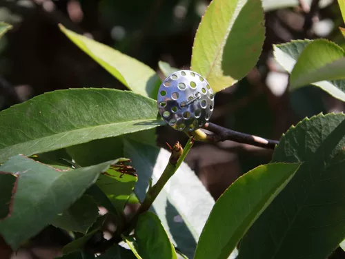Теннисный сферический маленький мундштук, металлический заварочный чайник