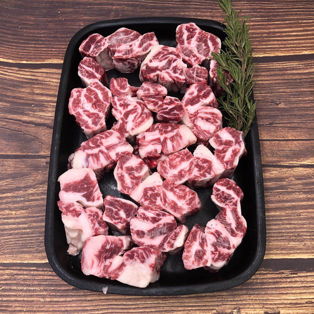 Australian Wagyu Snowflake Beef Rib Cut Total Weight 1kg Grease Milk Fragrant