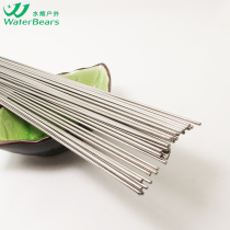 Tiesen BBQ skewers stainless steel thick 2 0mm long 38cm round mutton skewers tool needle brazing shop wholesale delivery