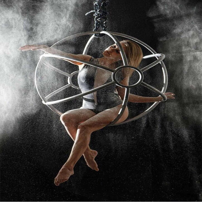 High Altitude Acrobatic Ball High Altitude Performance Stainless Steel Magic Ball Rings Large Show