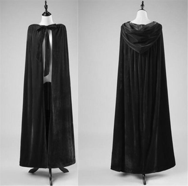 Hooded, hoodless, shawl unisex, velvet cape, cape Halloween, ເວທີຮູບ, ໃສ່ cheongsam ກັບສີແດງ