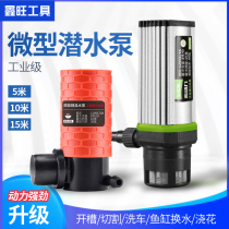 Small water pump micro 12V pumps Home Mini self-priming pumps submersible pumps Electric water drilling trough machines for water pumps