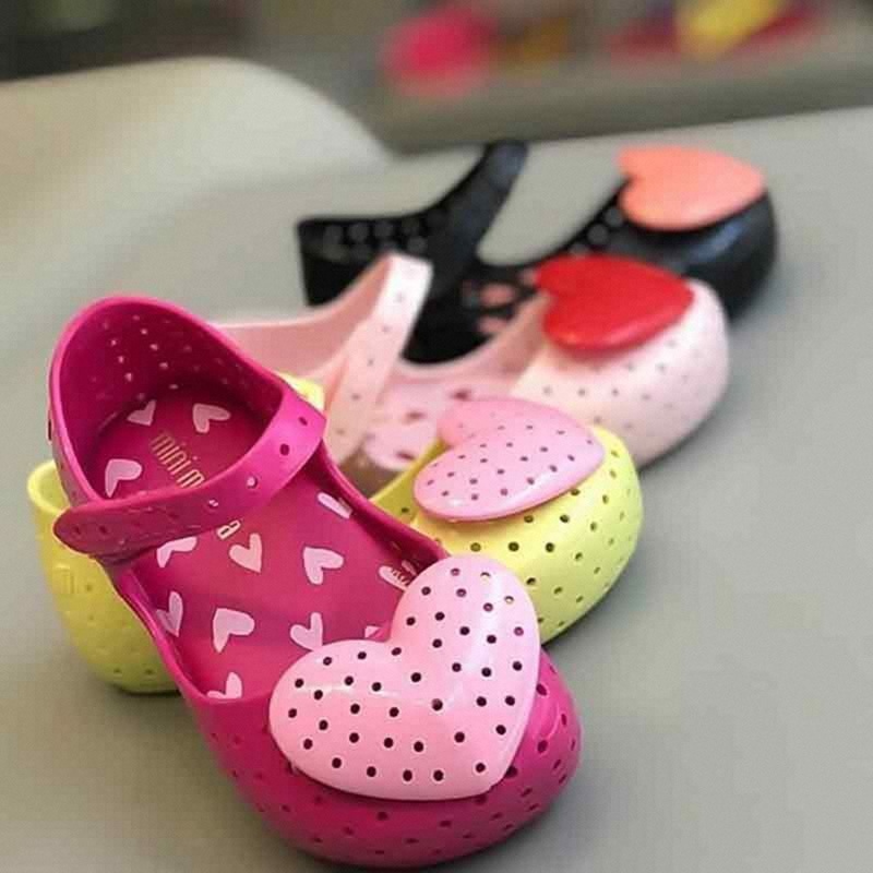 Special Offer - Brazilian Melissa Children's Shoes Princess Hollow-Out Sandals Kids' Sandals Mini Heart-Shaped Breathable Loose Sandals Special Offer - Brazilian Melissa Children's Shoes Princess Hollow-Out Sandals Kids' Sandals Mini Heart-Shaped Breathable Loose Sandals