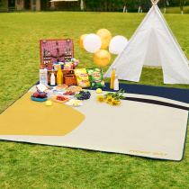 Picnic blanket Outdoor moisture-proof thickened lawn Spring outing waterproof picnic portable picnic picnic cloth foldable floor mat