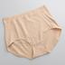 2 túi quần nữ màu tinh khiết cộng với phân bón XL eo cao bằng vải cotton tam giác 300 kg mặc đồ lót mẹ béo đặc biệt quan lot Eo cao