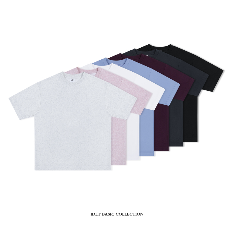 Idlt Modal Loose T-Shirt, Cotton Mesh Bottom, Quick-Drying, Sun Protection, Solid Color, Short-Sleeved, Outdoor Casual Trendy