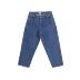 IDLT 90S ban đầu xù quần jeans rách cổ điển Cotton cotton lỏng giữa eo cao quần jeans nam Màu xanh đậm áo nam đẹp Cao bồi