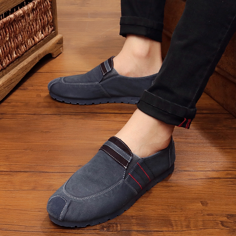 Mùa thu đông 2018 mới giày vải Bắc Kinh nam cộng với giày nhung cotton giày vải nam giày khử mùi mềm đế mềm giay the thao nam 2021