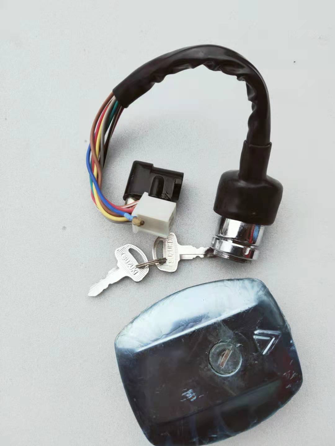 Haojue AX100 motorcycle accessories electric door lock key door ignition switch sleeve lock Haojue AX100 set lock