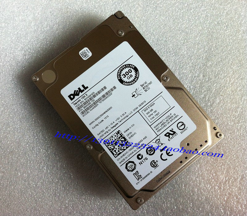 Dell DELL 300G SAS 15K 2 5 inch hard drive ST9300653SS original H8DVC