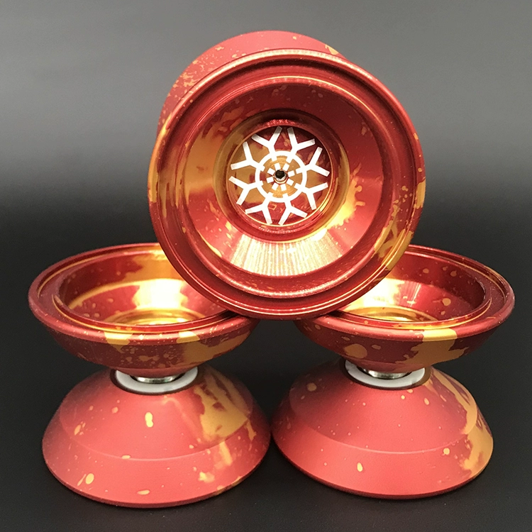 Hết in hợp kim đầy màu sắc Yo-Yo vua nhàn rỗi kim loại yo-yo người mới tham gia cuộc thi phụ kiện bóng yoyo