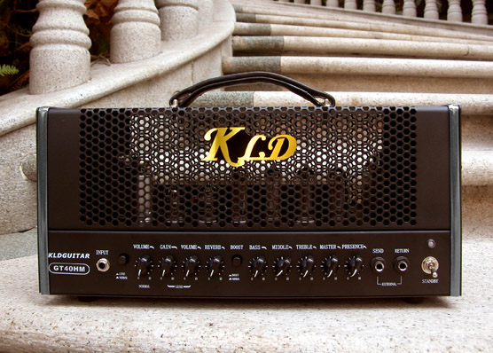 kldguitar GT40HM 40 W dual-channel pop-up hybrid multi-style vacuum tube guitar power amplifier/speaker