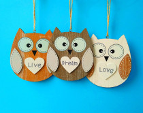 Fantasy Forest European-style creative home Decorative Items Childrens House Boutiques Wall Listings Personality Doorplate Hangings