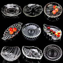 Spring New Restaurant Hotel European style lead-free transparent glass exquisite small cake fruit dessert seasoning dish
