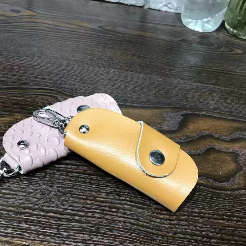 Key bag unisex eo keychain chìa khóa xe vài keychain Hàn Quốc đơn giản phiên bản của keychain