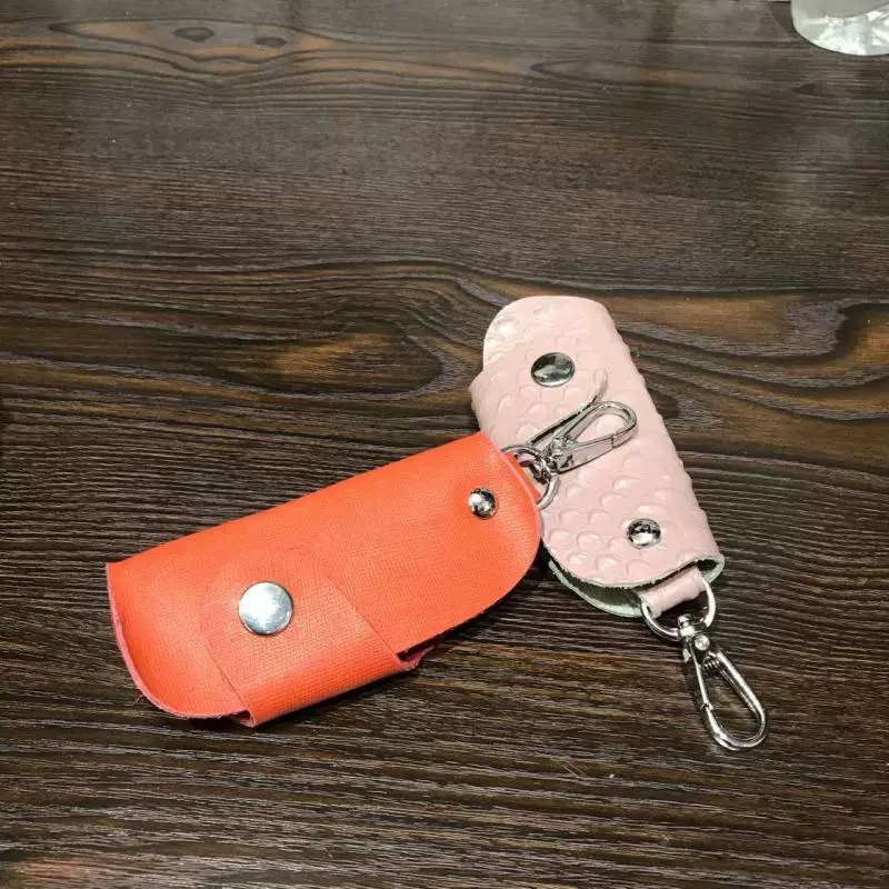 Key bag unisex eo keychain chìa khóa xe vài keychain Hàn Quốc đơn giản phiên bản của keychain