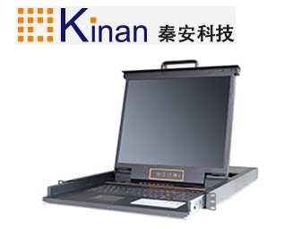 LC1924 Qin An -KinAn 19 inch LEDUSB24 port KVM switch with keyboard and mouse display