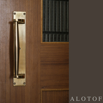 Brass Age ALOTOF brass vintage cast exposed door handle