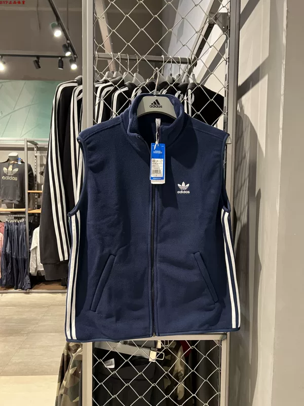 Adidas, fleece keep warm vest, oversize
