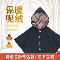 Gross baby cloak cape Spring and autumn outside windproof clothes autumn and winter style Thickened Girl baby Wind-proof jacket