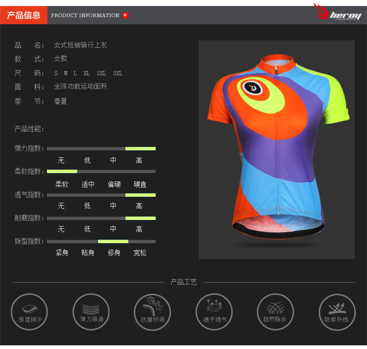 Vêtement cyclisme femme BEROY - Ref 2211661 Image 8