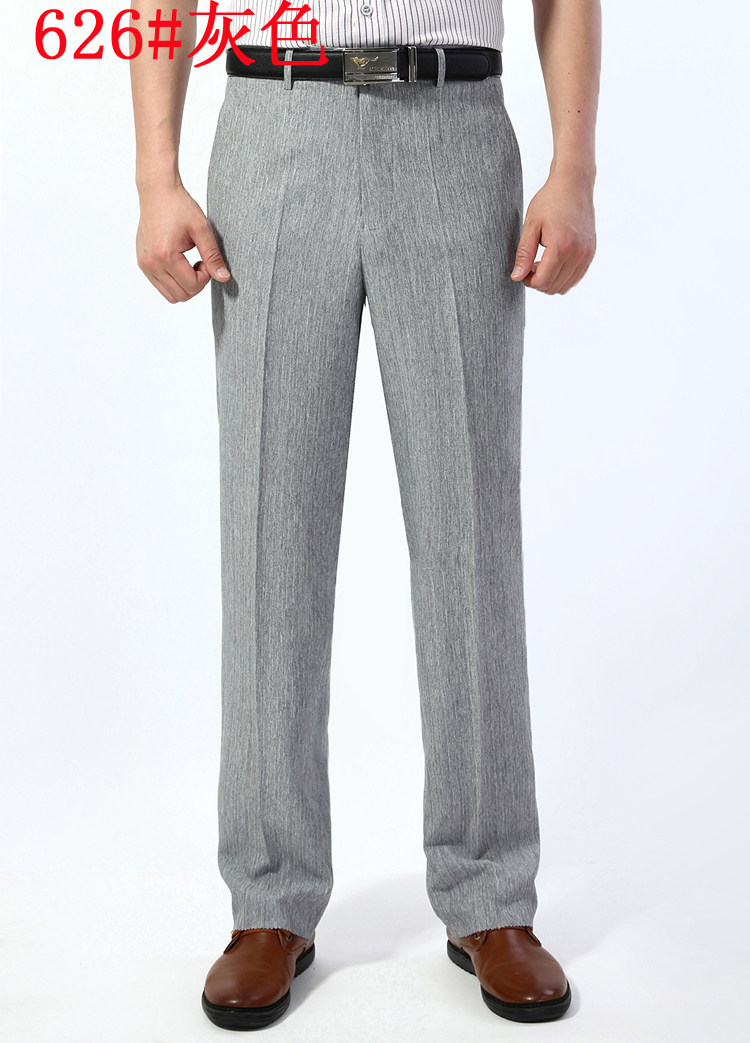 Pantalon droit en chanvre pour été - Ref 1466167 Image 10