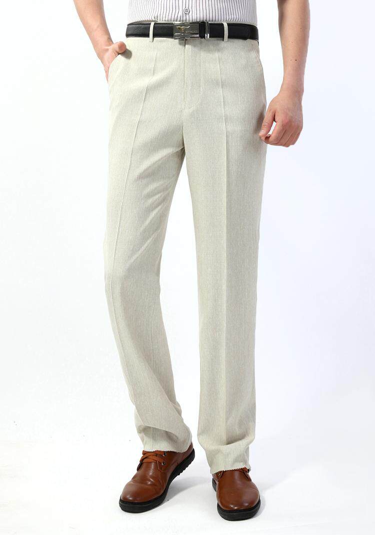 Pantalon droit en chanvre pour été - Ref 1466167 Image 17