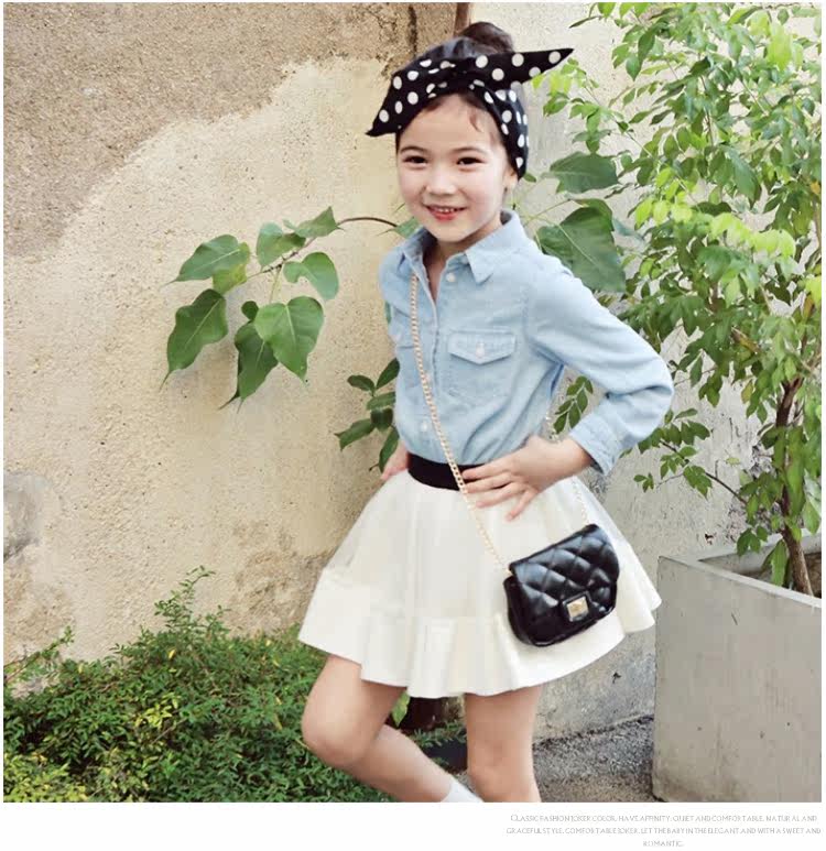 Jupe fillette en Toile de coton - Ref 2049650 Image 35