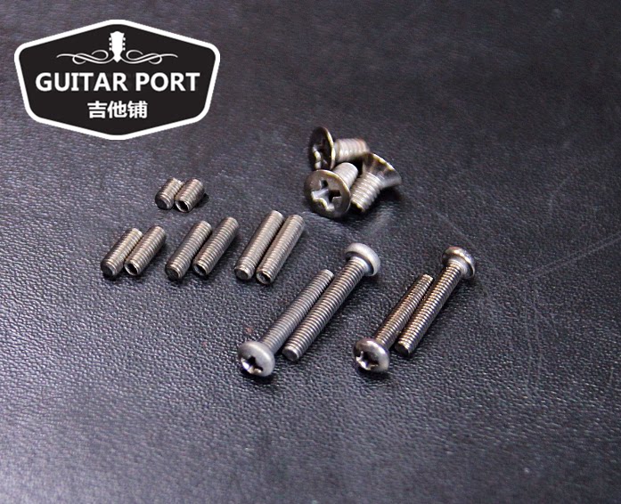 Fever titanium screw Ibz SQ Gotoh KTS Electric Guitar Violin Code Height 8 Degrees Celo Bridge Base Titanium Screw