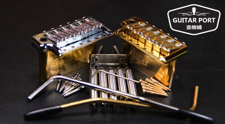 GuitarPort Custom PRS Ink SQ CV 6 Point Full Copper Bridge Vibrato System