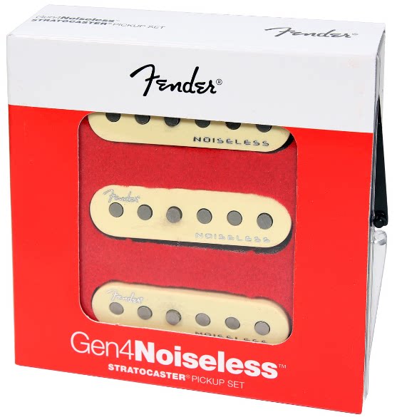 Original US-made Fender Gen 4 Noiseless Meijing Strat guitar pickup set
