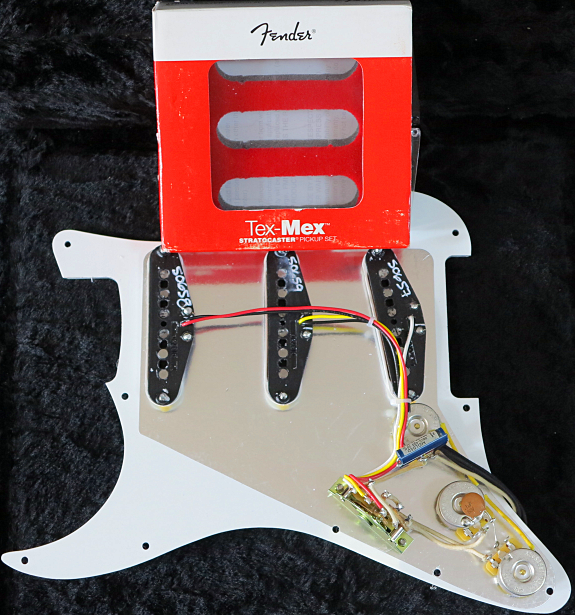 Fender Fender Tex-Mex guitar pickup fever circuit assembly